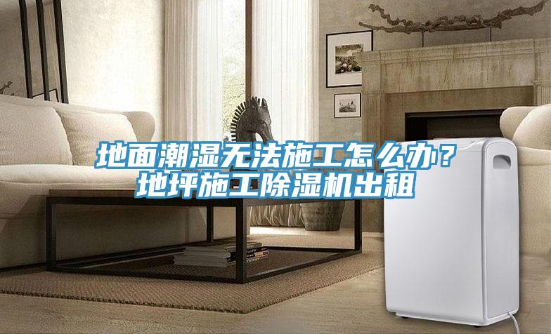 地面潮濕無(wú)法施工怎么辦？地坪施工除濕機(jī)出租