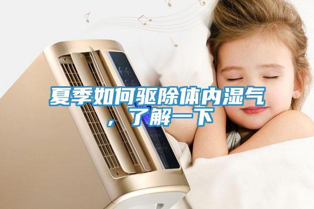 夏季如何驅除體內濕氣，了解一下