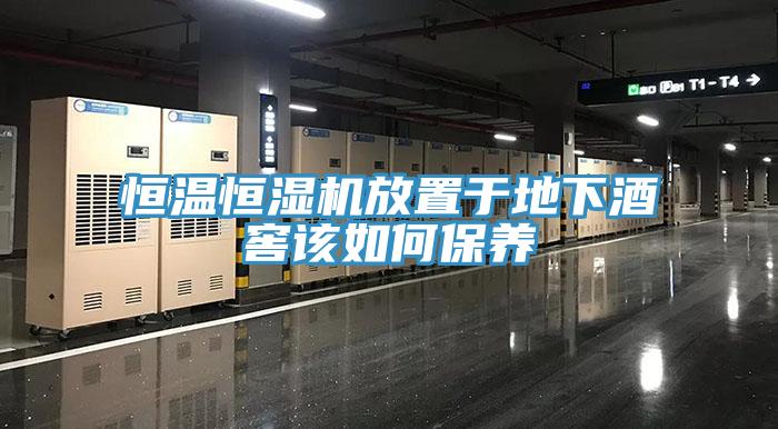 恒溫恒濕機放置于地下酒窖該如何保養
