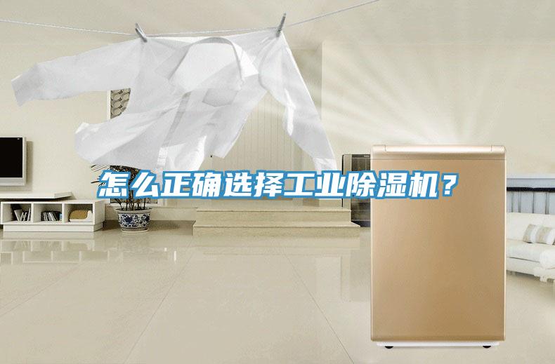 怎么正確選擇工業除濕機？