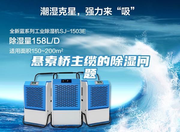 懸索橋主纜的除濕問題