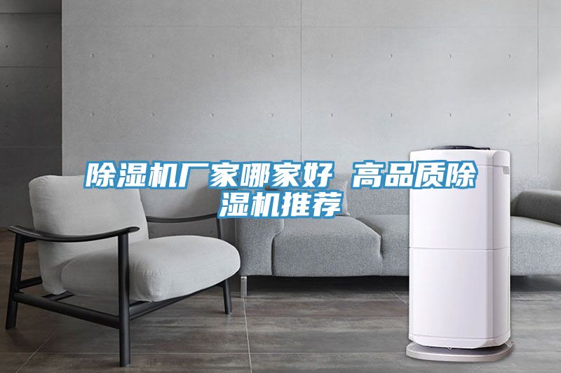 除濕機廠家哪家好 高品質除濕機推薦