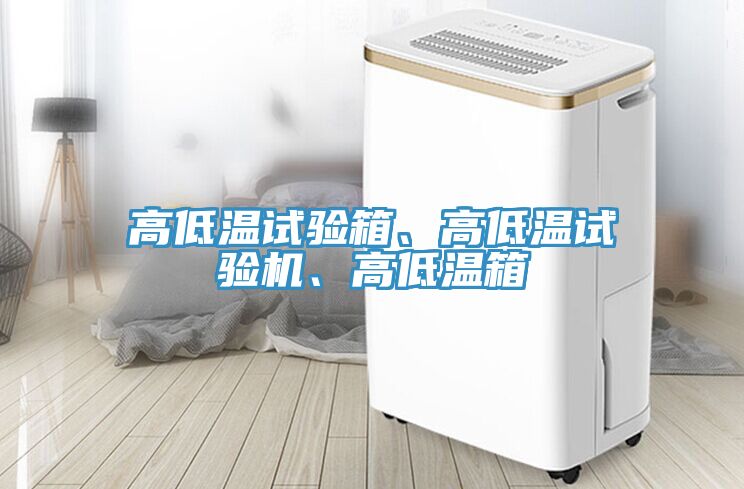 高低溫試驗(yàn)箱、高低溫試驗(yàn)機(jī)、高低溫箱