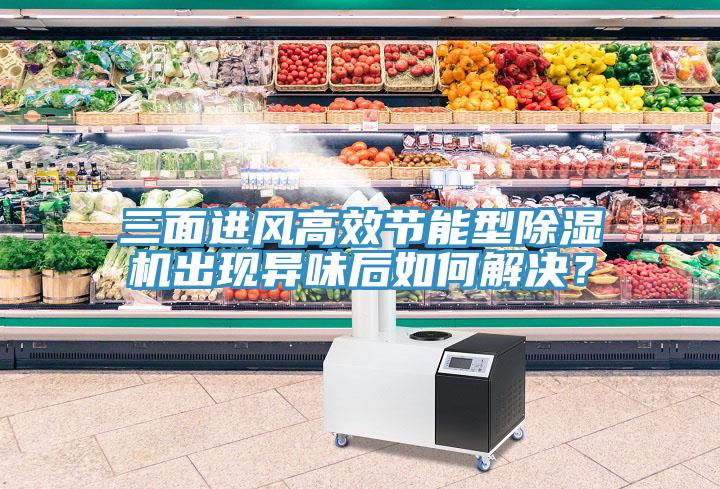 三面進風高效節能型除濕機出現異味后如何解決？